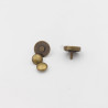 Round magnetic rivet 14x4