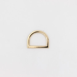 Mezzo anello zama oro 2.8cm