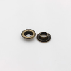 Metal round eyelet 15 mm