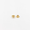 Flat eyelet gold 5 mm