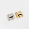 Rivetto piramide ferro 25 mm