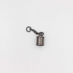 Bud holder zamak with chain and ring