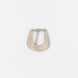 Fibbia da cintura donna metallo nickel